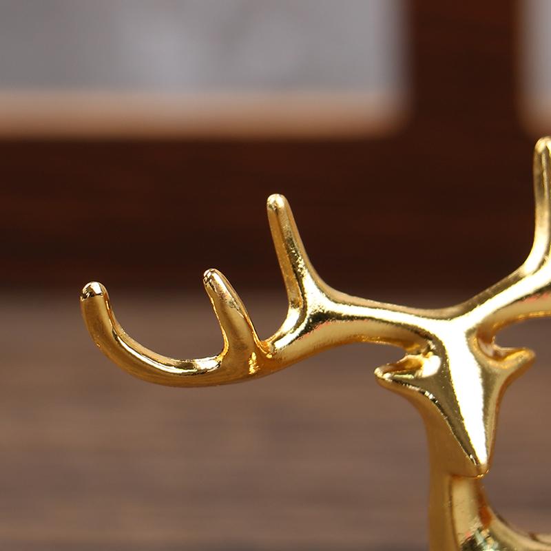 Статуя оленя оленя Рождество олень ручной работы украшение для дома украшение стола