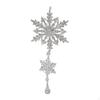 Snowflake Hanging Ornament Drop Pendant Creative Christmas Tree Decoration Xmas Decor for Yard