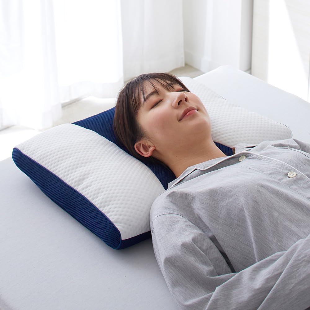 Showa Nishikawa Под надзором Japan Good Sleep Environmental Science 3 регулируемые по высоте трубы Высота дышащей трубы надежно поддерживает голову и