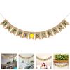 Суккот Подвесной баннер для еврейского праздника Кущей Винтажный декор Баннер для вечеринки
