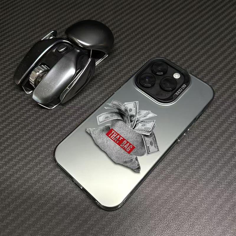 Чехол для iPhone Apple 15 Promax - Дизайн в виде доллара США для iPhone 16 Pro, 14 Pro, 17