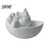 Dressing Table Tray Conch Storage Bowl, Desk Decorative Tray, Exquisite Greek Bowl Island Charm for Keys Jewelry Coins Coastal Decor