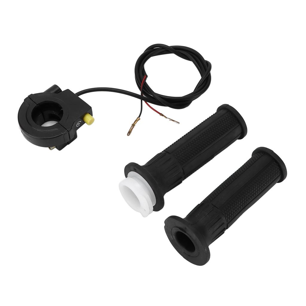 0.87in Throttle Grip Assembly with Engine Kill Switch for 33cc 49cc 60cc 69cc 80cc Motorized Bicycle Push Bike