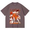 230 Gsm 100% Cotton Slam Dunk V3 Kaeda Print Unisex Heavy Cotton T Shirt