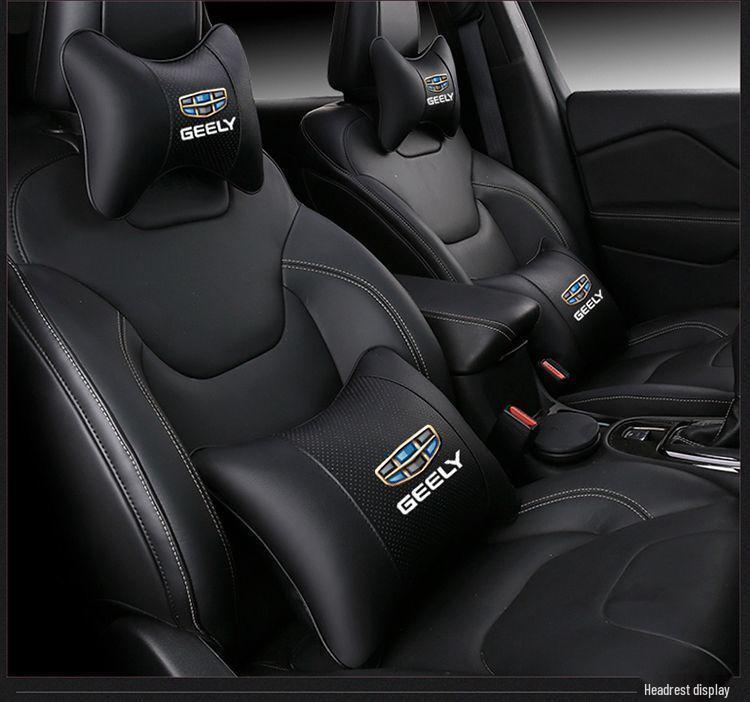 Совместимые чехлы на сиденья Geely: Подходит для водительских сидений Borui, Xingrui, Boyue, Emgrand, GS и Binyue с подголовником и поясничной поддержкой.