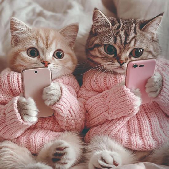 Милый чехол на декоративную подушку с кошкой, с принтом мультяшного животного, наволочка для диванной подушки для дивана, спальни