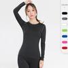 Yoga Shirt Women's Fitness Sports Tops Long Sleeve Jersey Female Gym Training Running T-shirt Sports Clothing