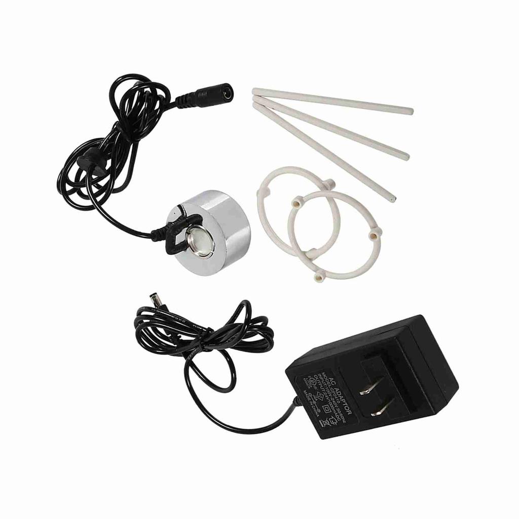 Ultrasonic Mist Maker Fogger Water Fountain Pond Atomizer Air Humidifier with Adapter