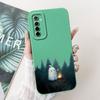 Чехол для Realme 6 Pro Чехол для Realme 6i 6S Стильный чехол с рисунком конфет Ударопрочный чехол для телефона Для Realme 6S 6i Realme6 Pro Мягкий корпус из ТПУ