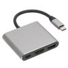 USB C To HD Multimedia Interface Hub 3 In 1 4K UHD 3840x2160 30Hz Type C To HD Multimedia Interface