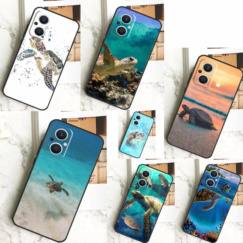 Чехол 'Морская черепаха' для OPPO Reno 10 Pro 11 F 4 6 7 8 5 Lite 4Z 5Z 8T OPPO Find X6 Pro X5 X2 X3 Lite