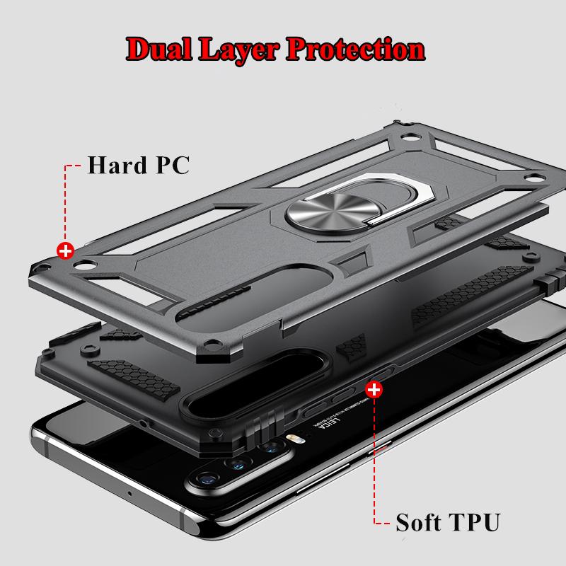 Противоударный чехол с магнитной броней для Samsung Galaxy A51 A71 A21S A50 A70 A70 A01 A11 A21 A31 A41 A81 A91 A40 A20 A10 S S20 S10 S9 Plus крышка держателя кольца