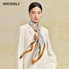 WENSLI Women's Juncai Xingchi 100% Mulberry Silk Large Scarf