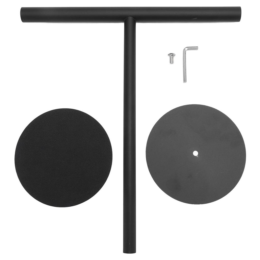 T Shape Towel Holder Stainless Steel Standing Hand Towel Rack with Heavy Base Jewelry Organizer for