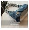 Летняя джинсовая сумка-бант 2025 - Стильная сумка кроссбоди и на плечо