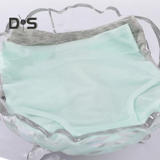 Женские трусы с высокой талией, приподнятые, эластичные, однотонные, мягкие, дышащие, антисептические, влагоотводящие, женские трусики-брифы