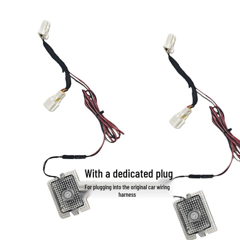 Световой элемент приветствия двери автомобиля SU7 YU7: Аксессуар-датчик проекции Pro MAX