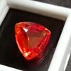 Trillion Cut Natural Mexican Fire Opal Orange 12-13 Ct Beautiful Gemstone