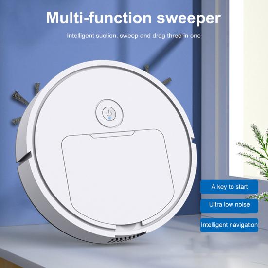 1 Set Vacuum Cleaner Intelligent Planning Automatic Induction Strong Suction One-button Start Efficient Sweeping Robot for Home