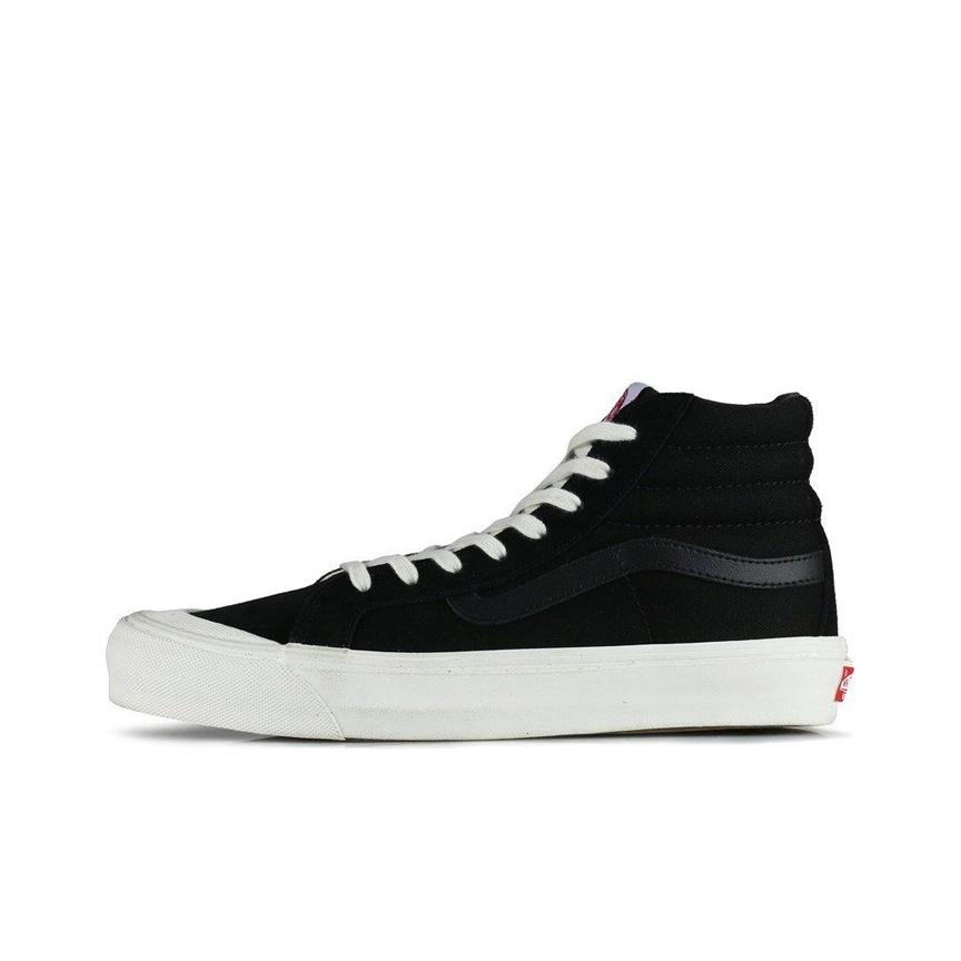 Vans Стиль 138 Удобные Универсальные Высокие Кеды для Скейтборда Унисекс Кроссовки Черно-Белые VN0A3DP9VQA1