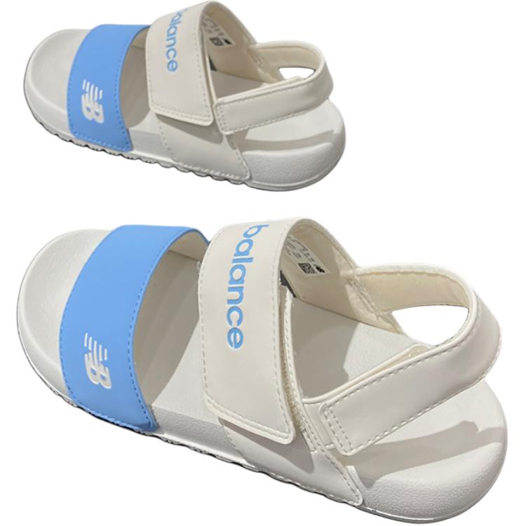 New Balance Nclay Fashionable Comfortable Durable Low-Top Walking Shoes Baby Shoes Apricot Blue SINCLAYB