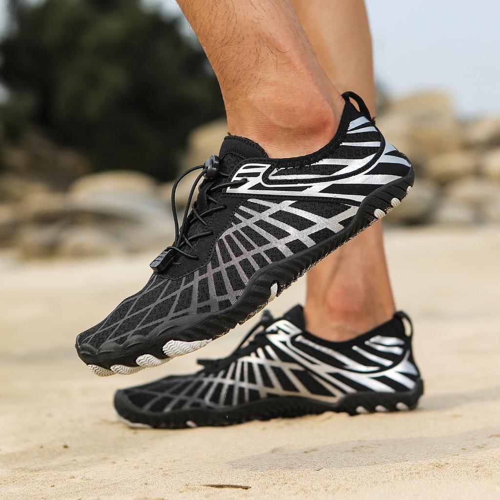 Outdoor Breathable Upstream Wading Five-finger Shoes Quick-drying Water Sports Shoes Barefoot Beach Swimming Water Shoes Men's Barefoot Shoes