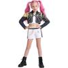 Girls Kids K-Pop Demon Hunters Zoey Rumi Mira Cosplay Costume Set Fancy Dress Idol Movie Cosplay Children Halloween Carniva Suit