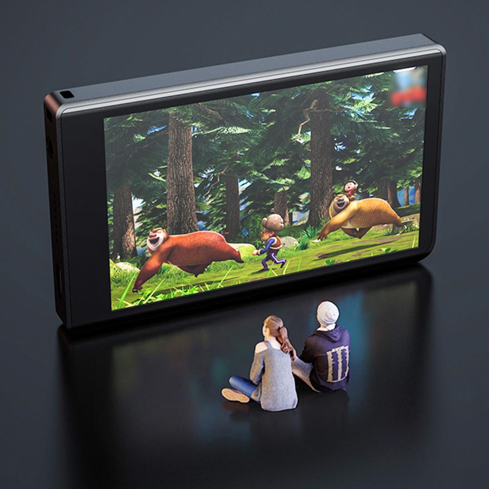 RUIZU H9 Bluetooth MP3 MP4-плеер 3,8-дюймовый сенсорный экран Металлический музыкальный плеер без потерь со встроенным динамиком Поддержка TF-карты