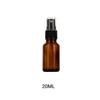 Флаконы из янтарного стекла с распылителем-капельницей, распылителем-триггером, дозатором для ароматерапии, роликом для эфирного масла