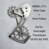 Mtb Road Rear Derailleur Cage Pulley Wheels for SRAM T-type Transmission Eagle Derailleur Oversized Bearing For GX XO1 XX XXSL