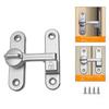 90/180 Degree Door Lock Guard Antitheft Door Hasps Protable Door   Catch Bolt  Bathroom
