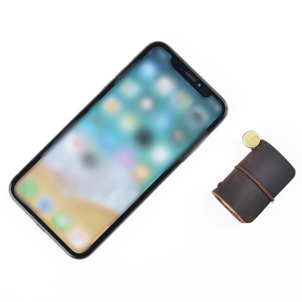 Журнальный блокнот для путешественников с кожаным чехлом и ремешком, карманный дневник, крошечный миниатюрный блокнот