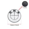 BVYD9 7Pcs ABS Car Front Grille Trunk Logo All white For BMW G30 G31 G38 G11 G12 G20 G28 F10 F48 F21 F22 Wheel Rim Decoration Cover