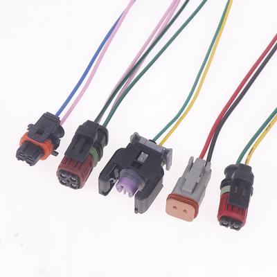 Разъем инжектора для Denso Delphi Комплект кабелей Common Rail Тестер инжектора Разъем привода Жгут проводов Водонепроницаемый инжектор