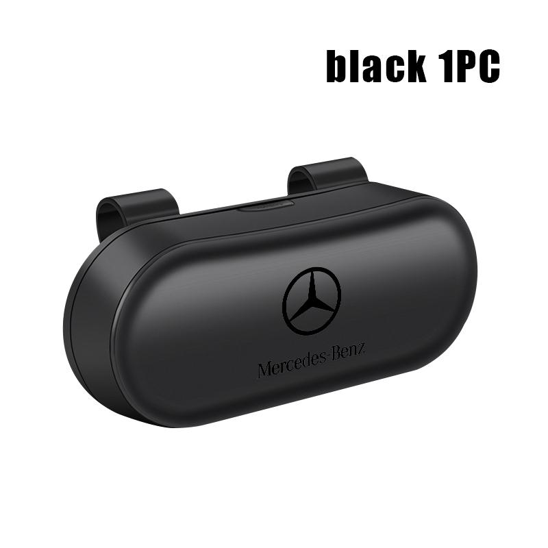 AABGR1 Car Sunglasses Holder Driving Glasses Holder Sun Visor Eyeglass Case For Benz CITAN VITO SPRINTER CLS SLK Sport ML C200 C260