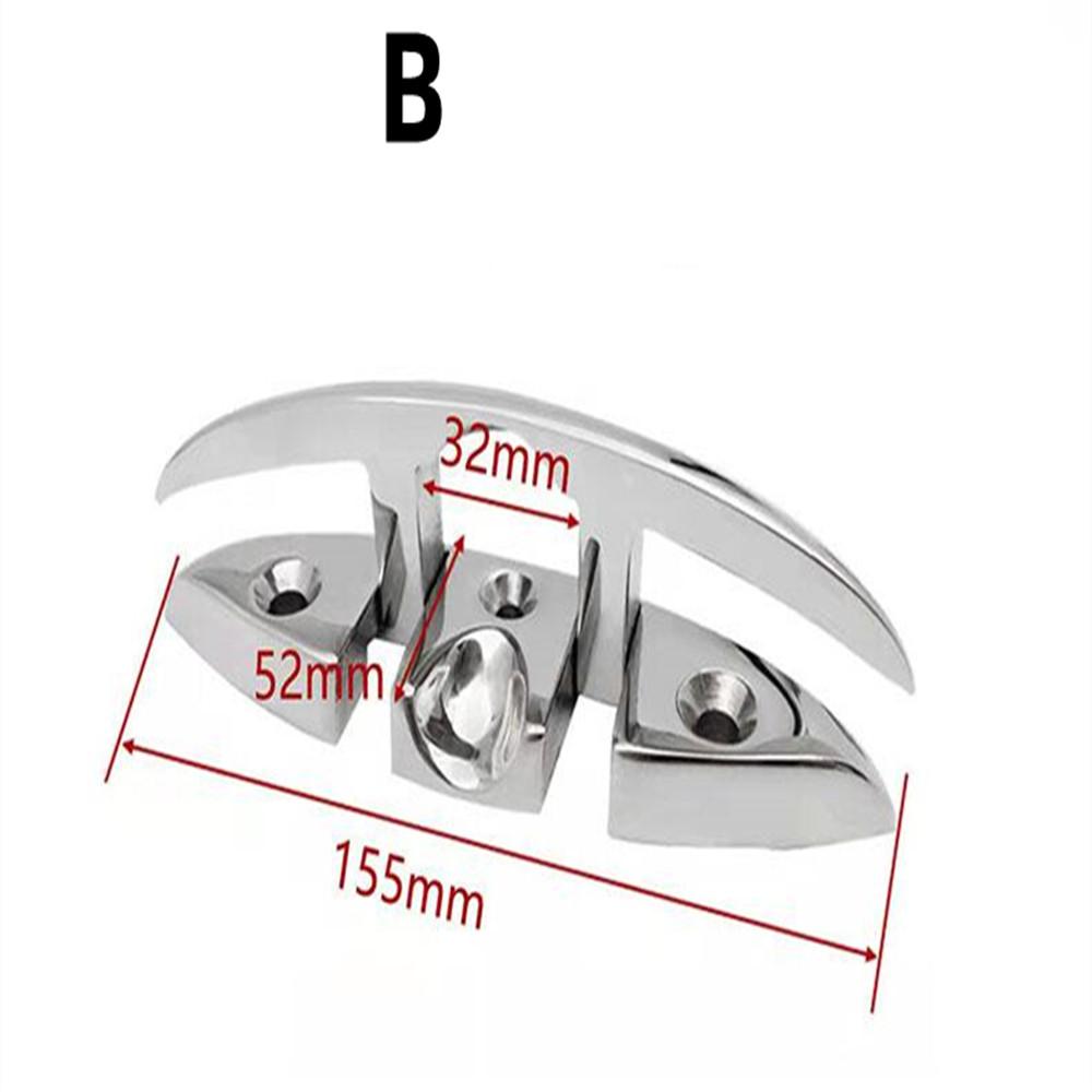 Утка для лодки 5" 6" дюймов 316 нержавеющая сталь складная утка морской класс утка для швартовки откидная утка для лодки каяк и украшения с креплением