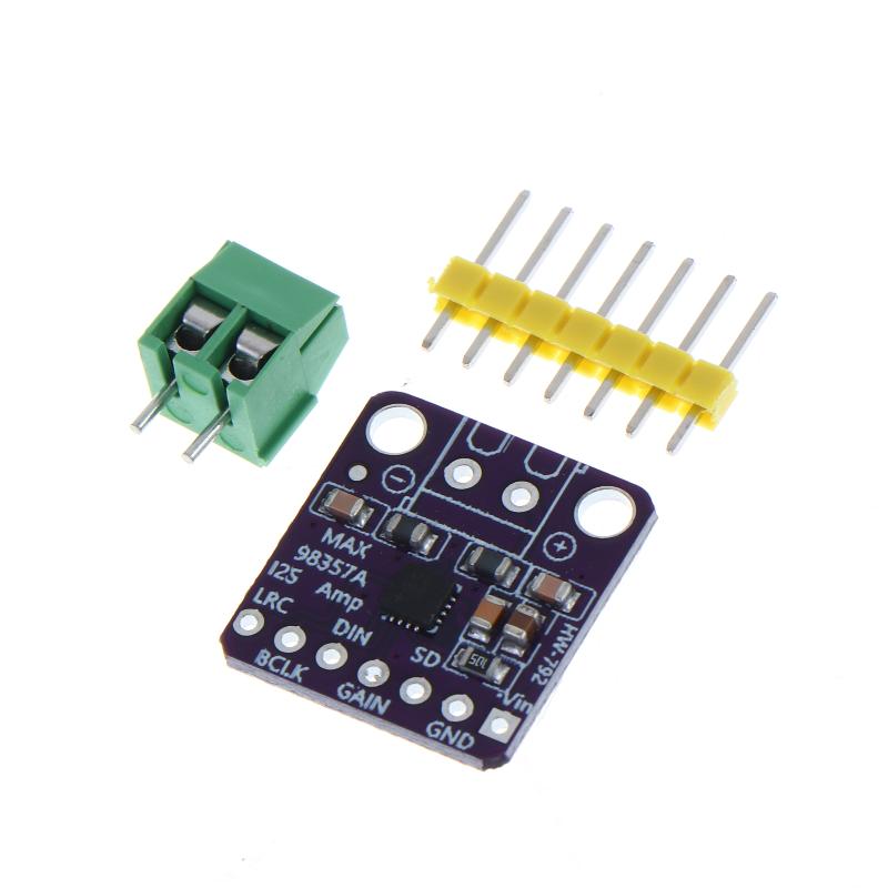 1 Set Breakout Interface I2S Dac Decoder High Quality Max98357 Max98357A I2S 3W Class D Amplifier For Audio