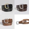 Vintage Retro Womens Belt With Alloy Buckle For Casual Fashion