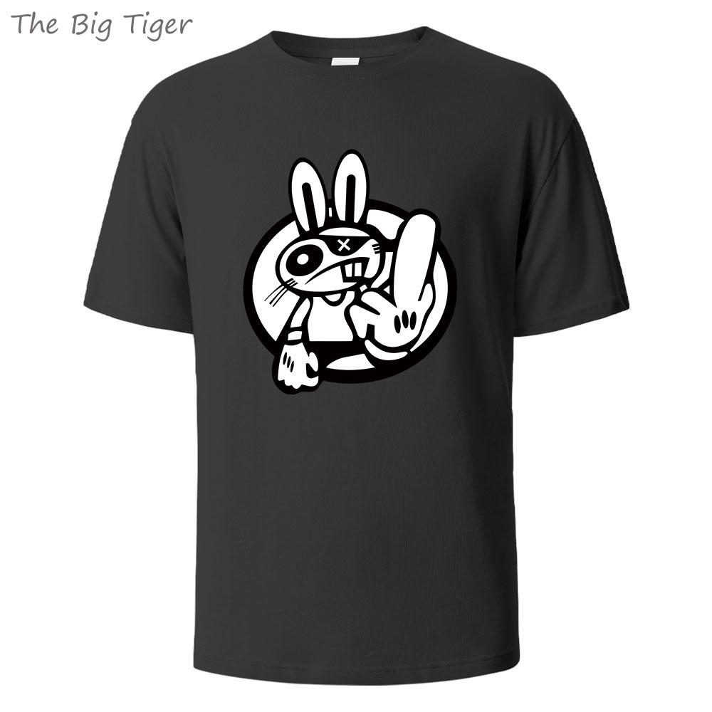 Lightweight Cotton Tee Simple Crew Neck Design Breathable Fabric Unisex Short Sleeve Shirt Printing Men's T-shirt