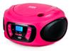 BIGBEN CD62RSUSBBT - портативный CD/MP3-плеер, USB с FM-радио и Bluetooth, розовый, BigBen