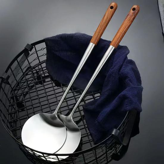 Лопатка для приготовления пищи с антипригарным покрытием, лопатка для приготовления пищи из нержавеющей стали с термостойкой ручкой, домашняя кухня