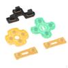 5Pieces Conductive Button Rubber Pad for DualShock2 Controller Key Accessory