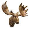 Animal Wall Statue, Decoration, Sculpture, Ornament with Lifelike Appearance for Living Room,