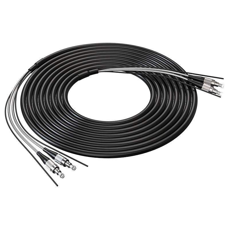 Dasheng Optic Telecom-Grade Outdoor Armored Single-Mode Fiber Patch Cable