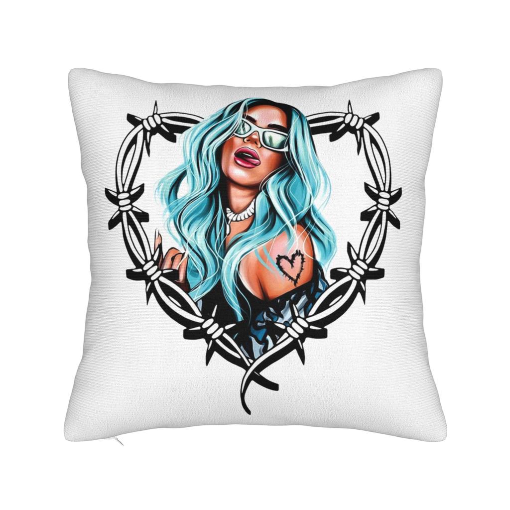 Manana Sera Bonito Karol G Music Pillowcase Printing Polyester Cushion Cover Decor Pillow Case Cover Bedroom Drop Shipping