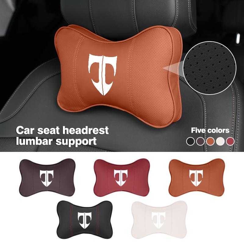 pujhx9 For Hyundai Car Styling Seat Headrest Waist Pillow Neck Support Neck Pillow Tuscani II III IV Tuscani Coupe Tiburon I30 I20 IX35