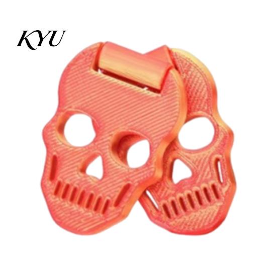 Gothic Fidget Toy 3D Printed Skull Slider, Stress Relief Sensory Slider Adult Toys Toy, Decompression Office Desk Halloween Party Favors