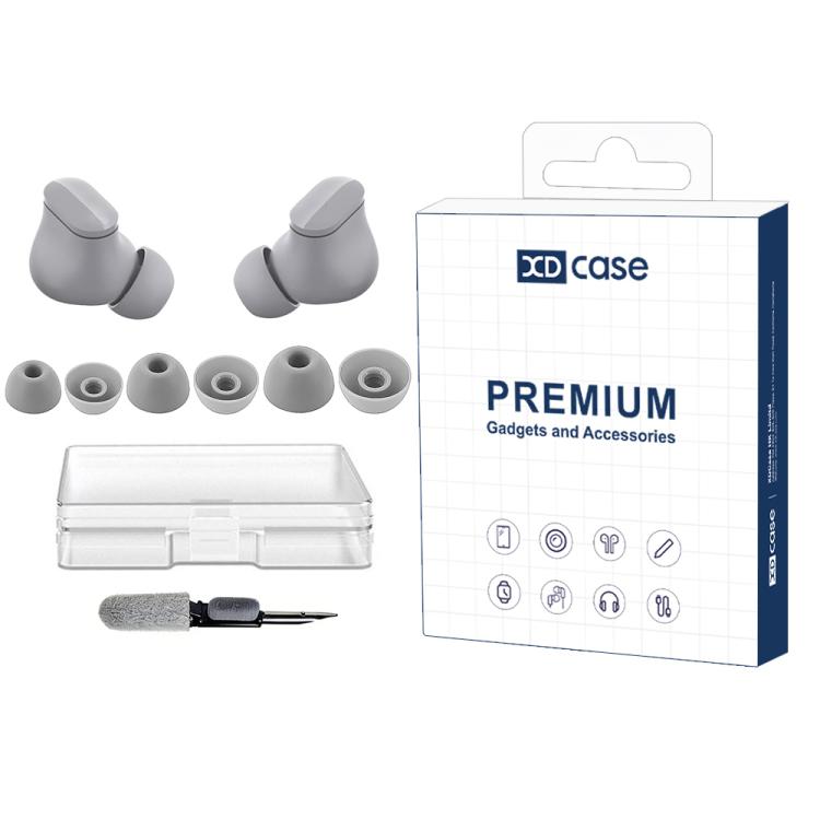 XDcase 3 Pairs Replacement Silicone Ear Tips Kit, S/M/L Size