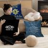 Games V-Vault T-Tec Logo Pillow Gift Home Office Decoration Bedroom Sofa Car Cushion Cover Case 45X45