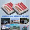Wireless Magnetic Trailer Light IP67 Waterproof Tail Lamp Rechargeable LED Stop/Turn/Tail Lights Kit for Truck Trailers RVs Boats